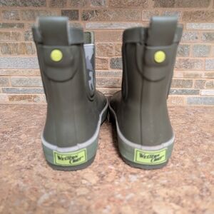 Western Chief Kids' Olive Green Rain Boots
